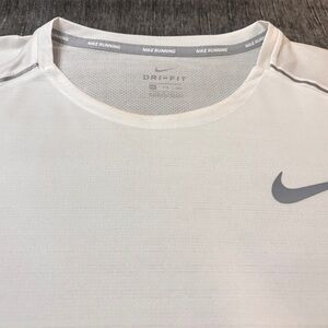 Nike Men's White Dri-FIT Short Sleeve Tee